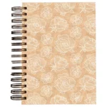 caderno tramas renda floral