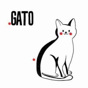 adesivo avulso gato bossa nova