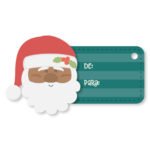 kit 10 tags de para papai noel | natal