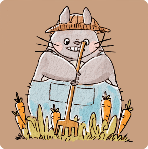 totoro studio ghibli lulooca