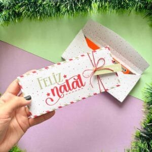 caixa porta chocolate | natal