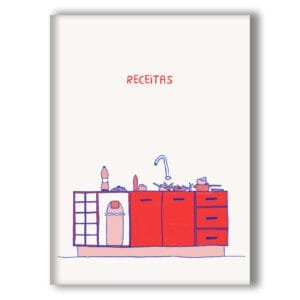 caderno de receitas cozinha