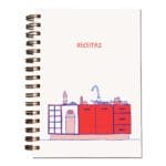 caderno de receitas cozinha