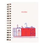 caderno de receitas cozinha