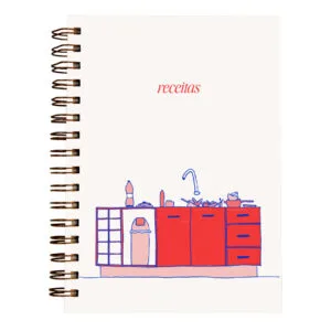 caderno de receitas cozinha