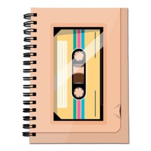 caderno fita