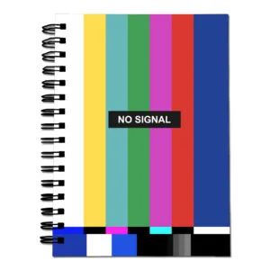 caderno retrô no signal