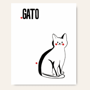 print A4 gato bossa nova