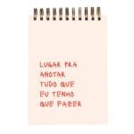 planejador diário semanal | lugar