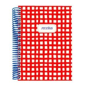 caderno de receitas toalha