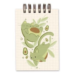 bloco de notas A6 avogato